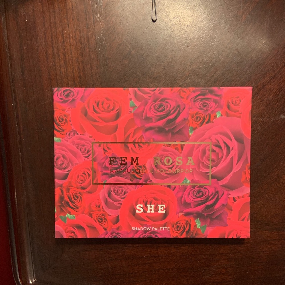 Colourpop Fem Rosa palette